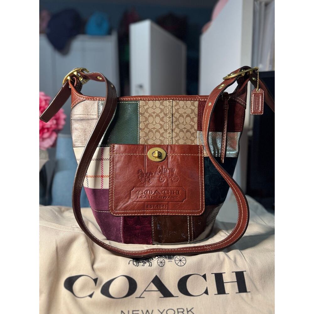 Trophy Coach Patchwork holiday Bleecker duffle bag - image 1